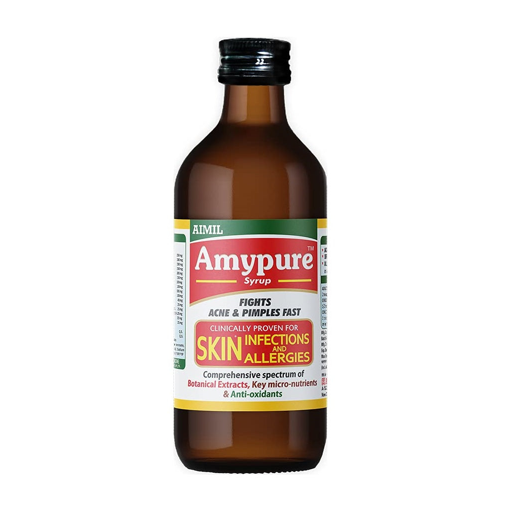 Aimil Ayurvedic Amypure Blood Purifier Tablets & Syrup
