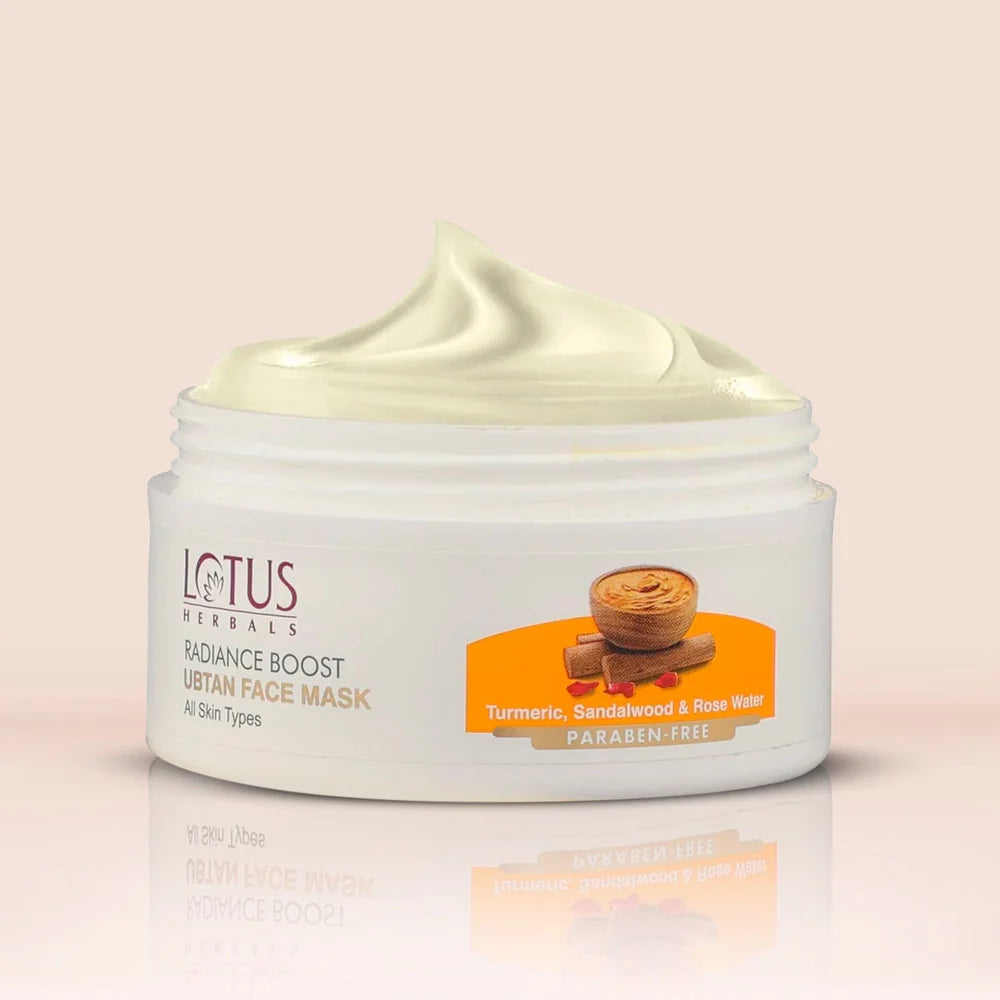 Lotus Herbals Cosmetics Tan Free Glow with 3X Ubtan Combo