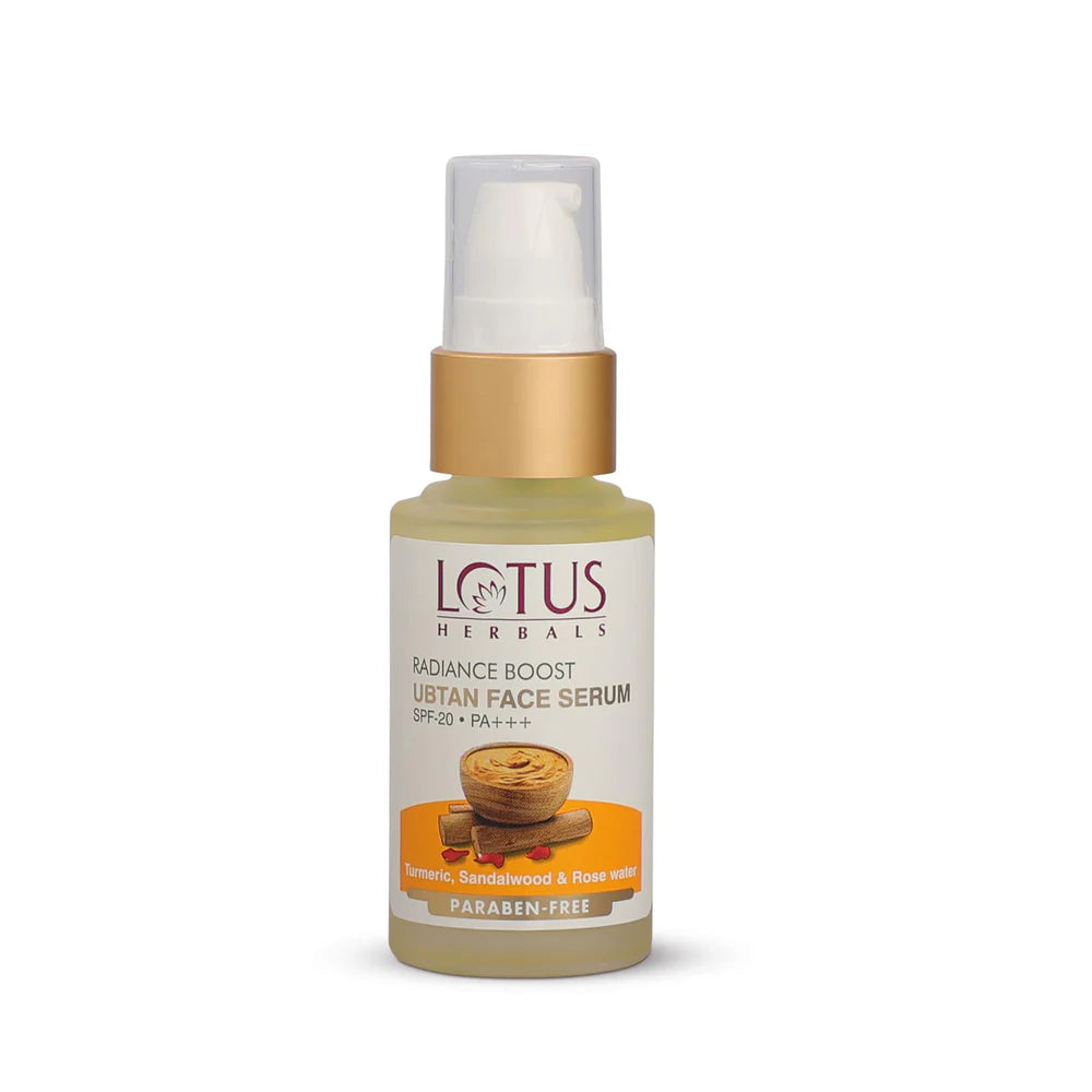 Lotus Herbals Cosmetics Radiance Boost Ubtan Trio Combo