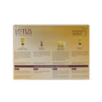 Lotus Herbals Cosmetics Radiant Gold Cellular Glow Salon Grade Facial Kit