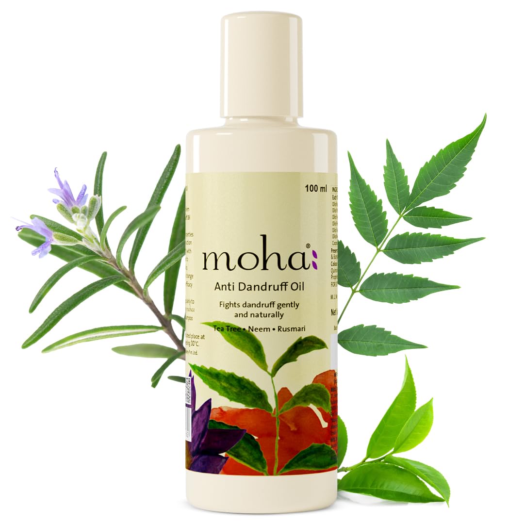 Moha Cosmetics Anti Dandruff Hair Oil