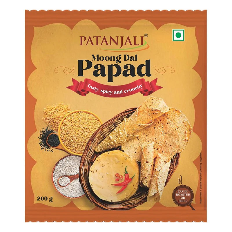 Patanjali Moong Dal Papad 200g