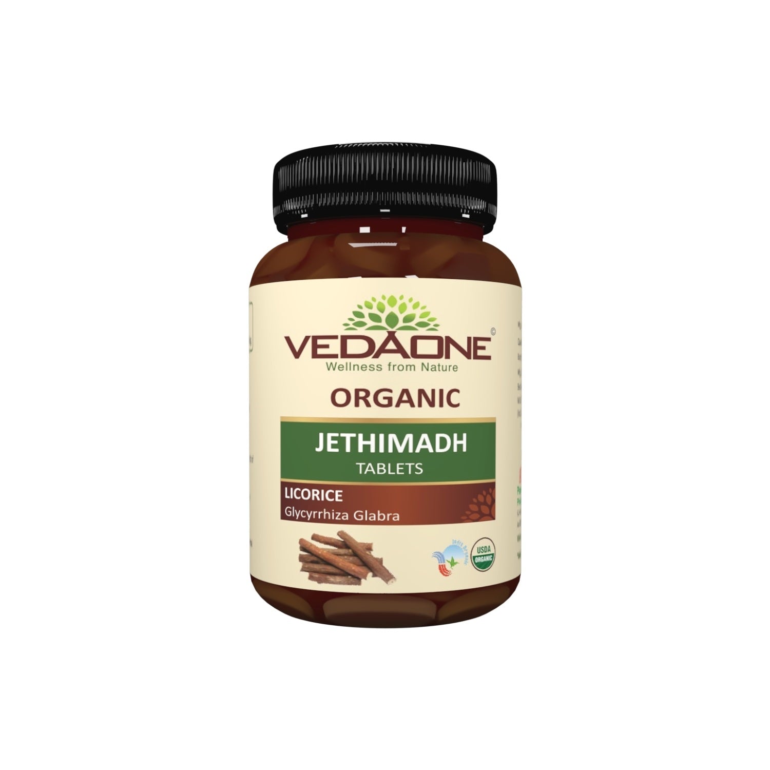 Vedaone Ayurvedic USDA Organic Jethimadh 60 Tablets