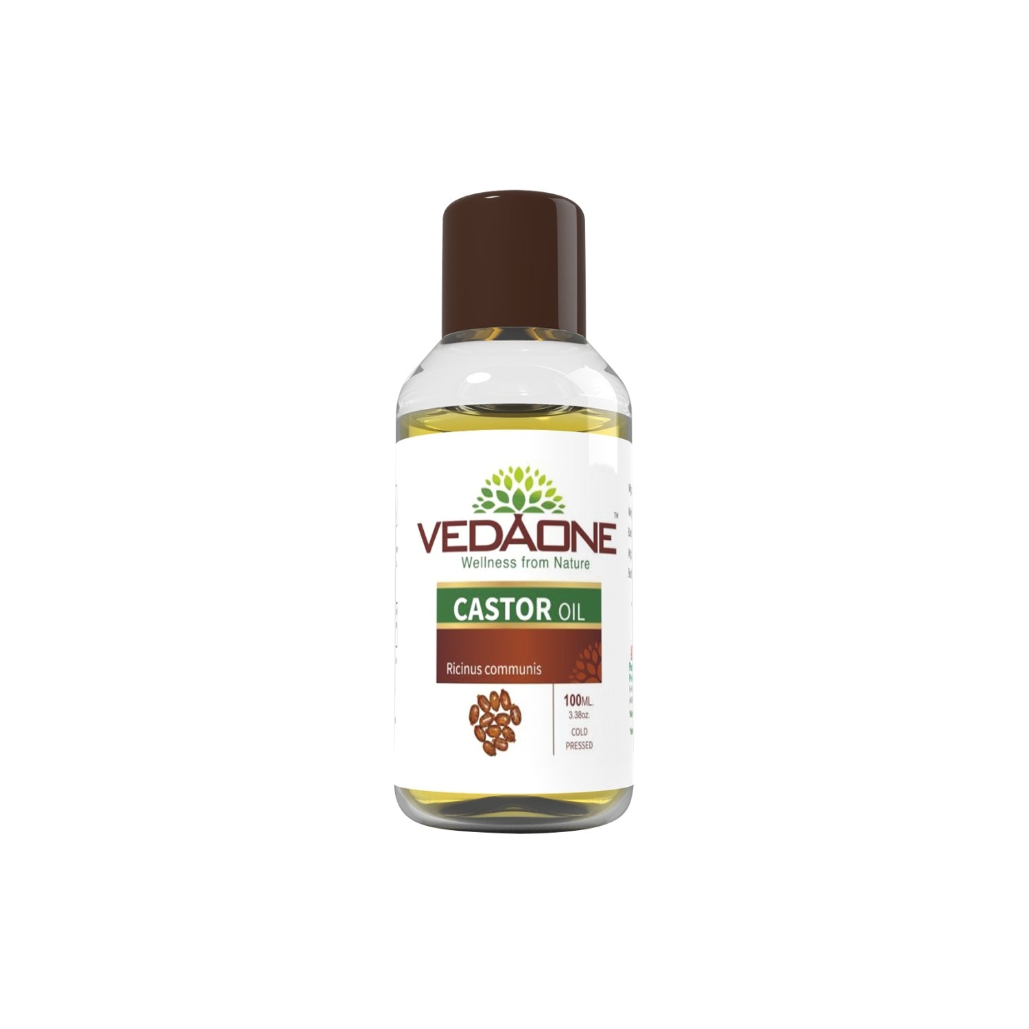 Vedaone Ayurvedic 100% Pure Natural And Undiluted Cold Pressed Castor Oil