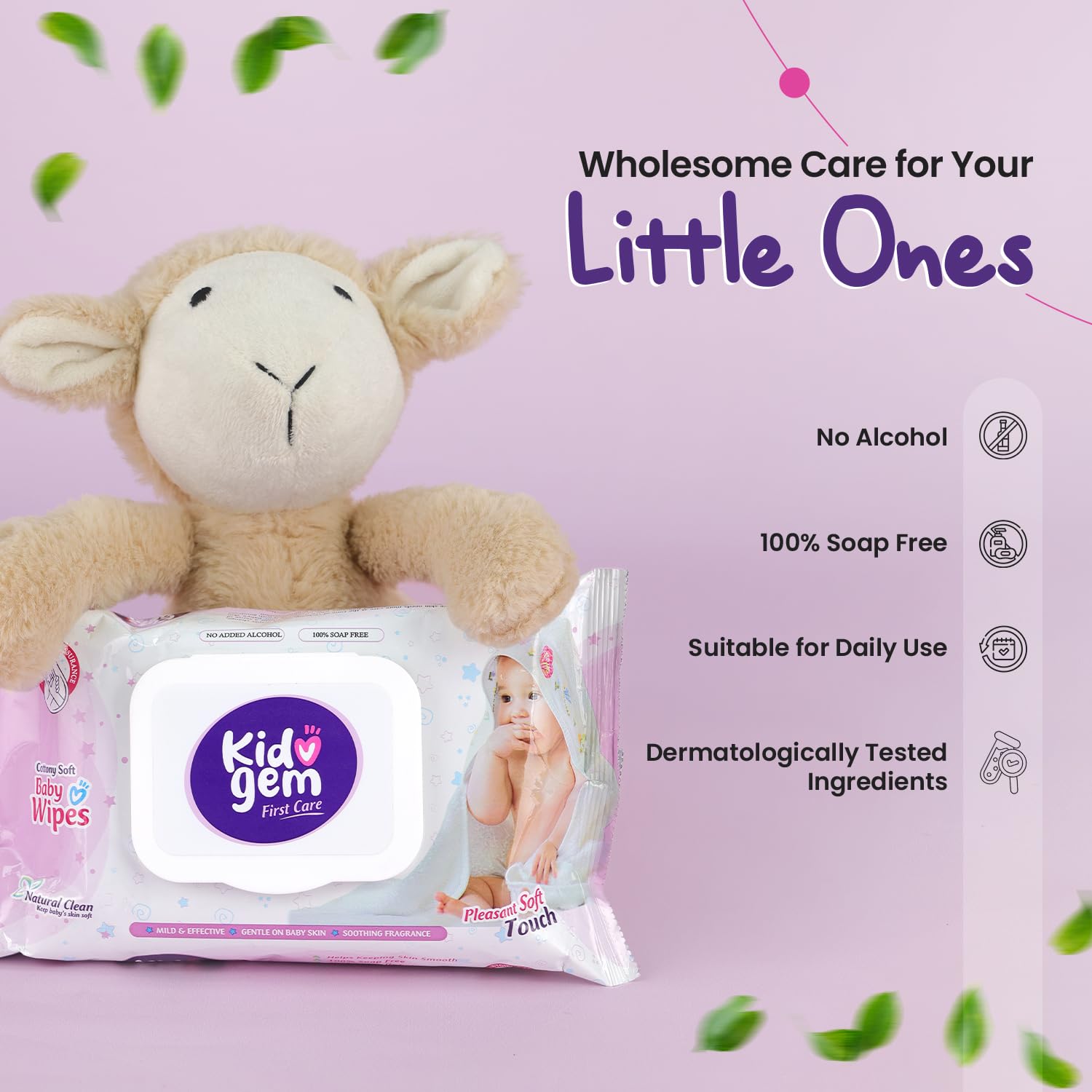 Leeford Kidogem Baby Wipes