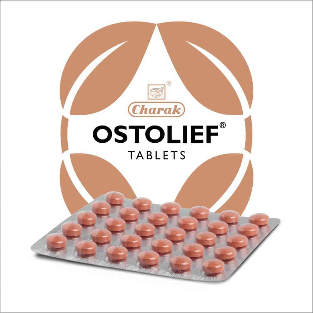 Charak Ayurvedic Ostolief Tablets & Nutra Tablets