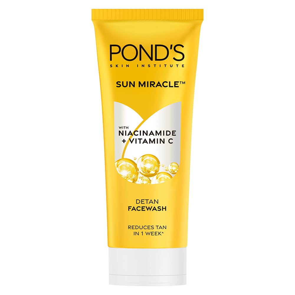 Pond's Detan For Tan Vitamin C Niacinamide Facewash 100gm