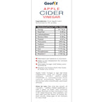 Leeford Geofit Organic Apple Cider Vinegar Juice 500ml