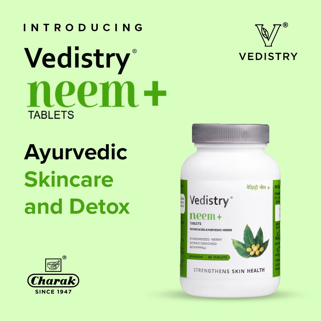 Vedistry Ayurvedic Neem + 60 Tablets