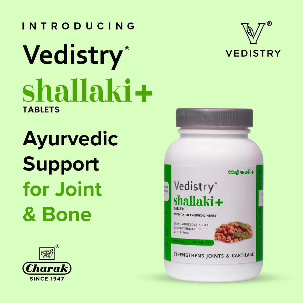 Vedistry Ayurvedic Shallaki+ 60 Tablets