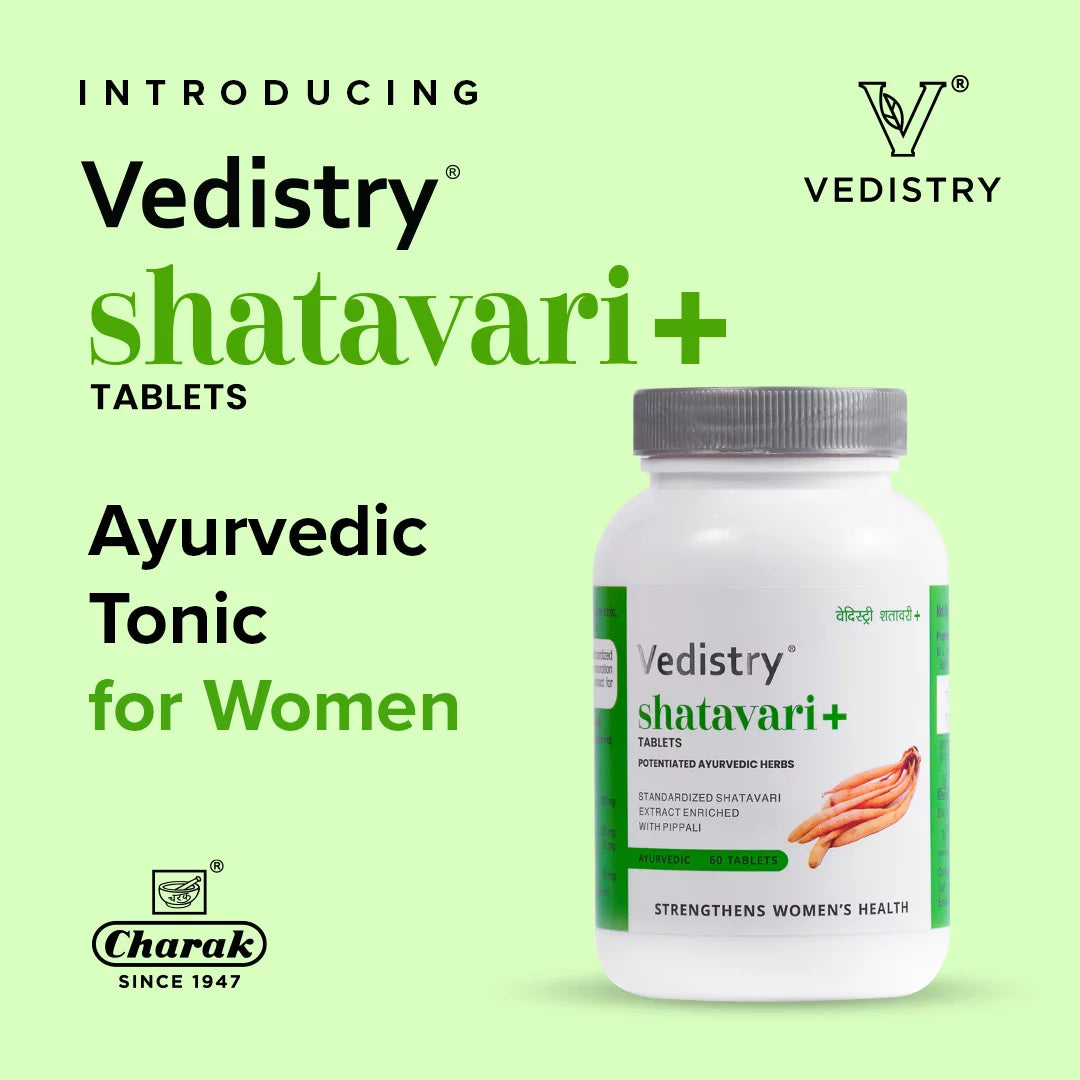 Vedistry Ayurvedic Shatavari+ 60 Tablets