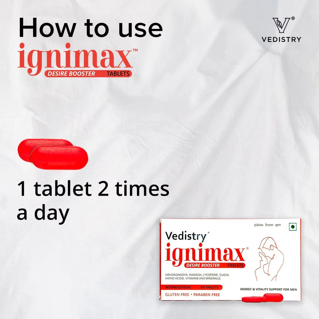 Vedistry Ayurvedic Ignimax 60 Tablets