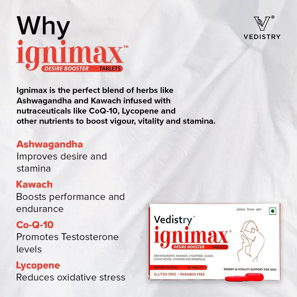 Vedistry Ayurvedic Ignimax 60 Tablets