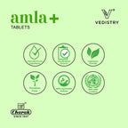 Vedistry Ayurvedic Amla+ Strengthens Overall Health 60 Tablets