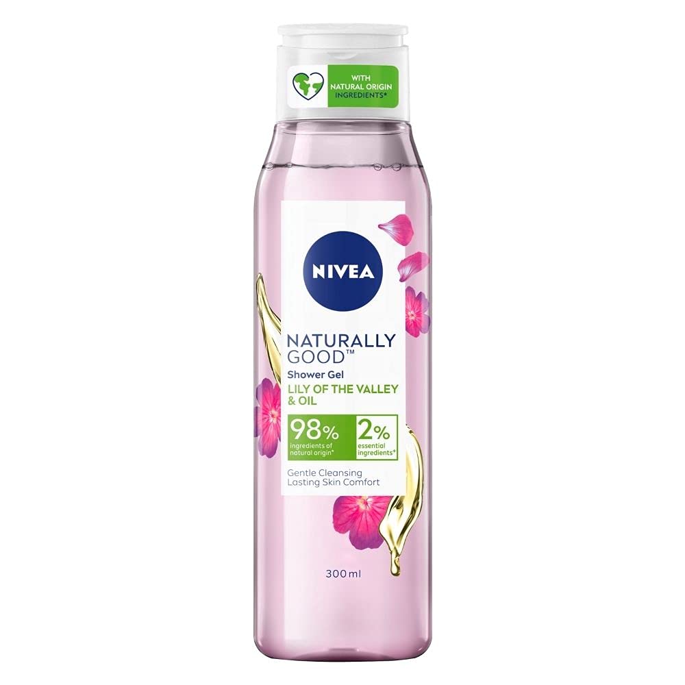 Nivea Naturally Good Plum Blossom Oil Body Shower Gel