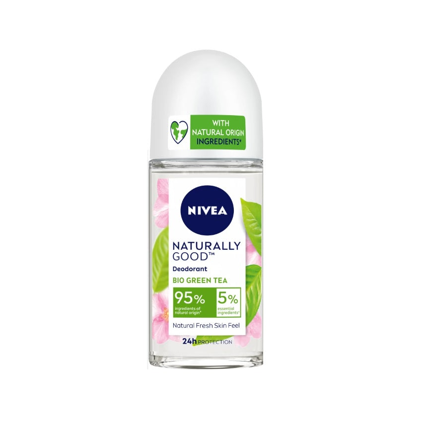 Nivea Bio Aloe Vera & Bio Green Tea Deodorant Roll On For Women