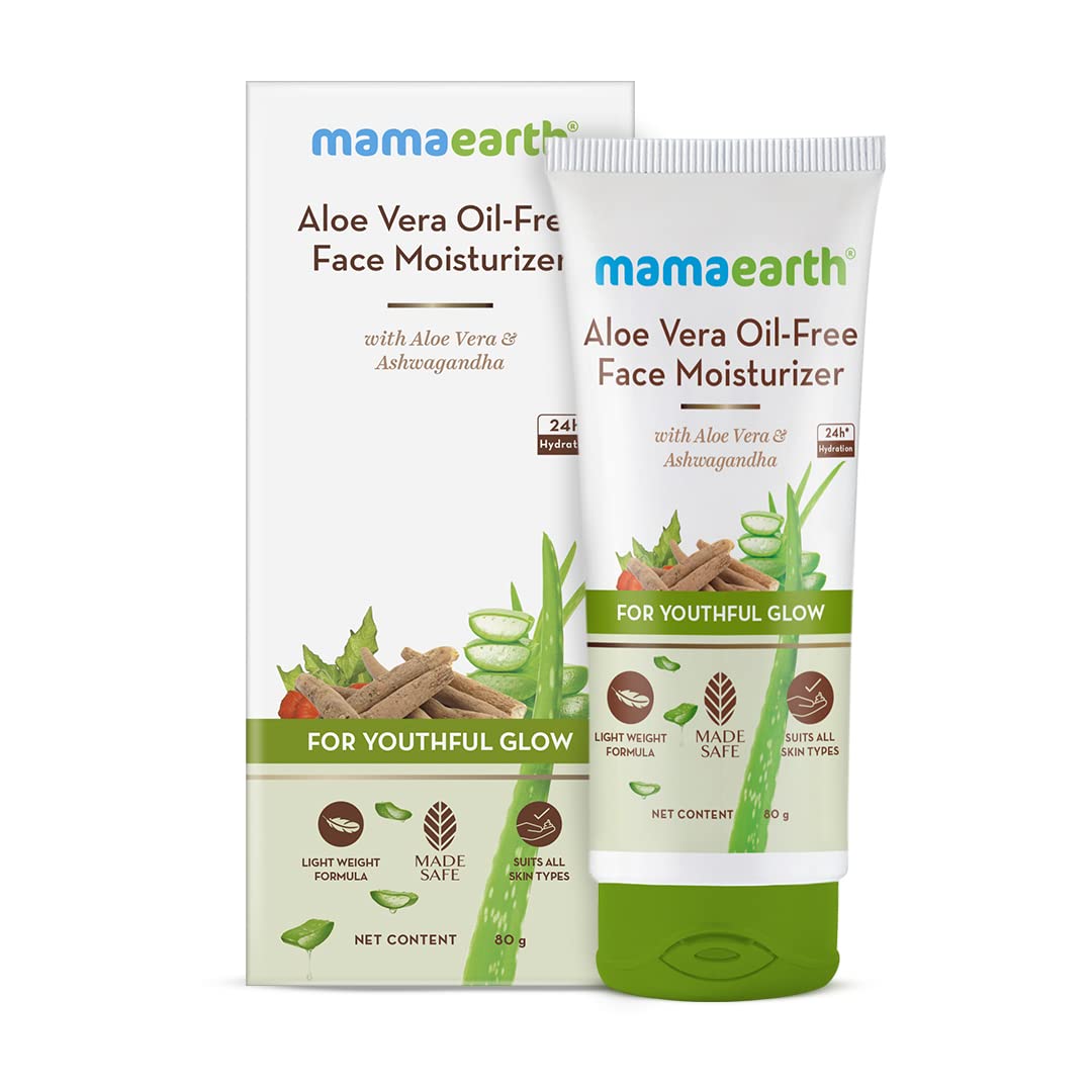 Mamaearth Aloe Vera Oil-Free Face Moisturizer 80g