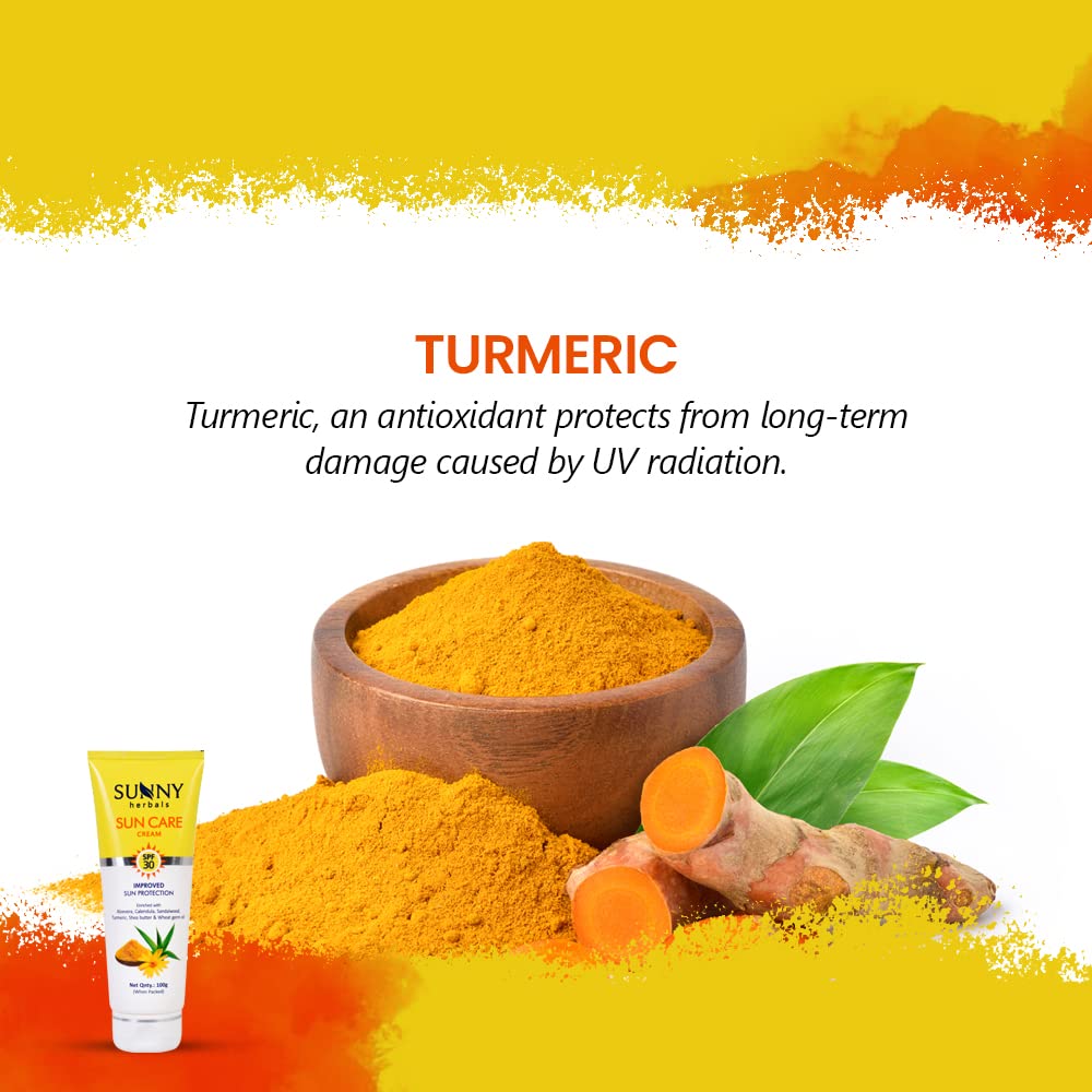 Bakson's Sunny Herbals Sun Care SPF 30 Skin Care Cream 100gm