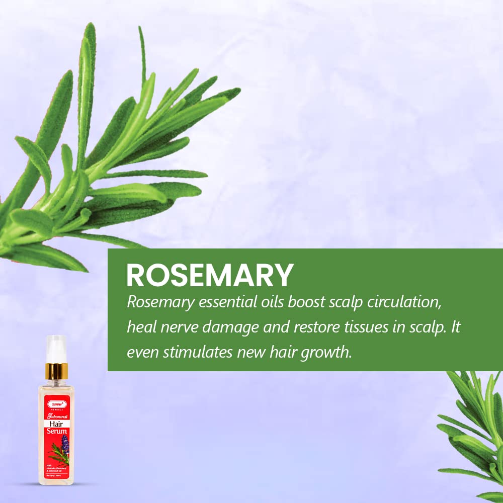 Bakson's Sunny Herbals Jaborandi Hair Serum Oil 100ml