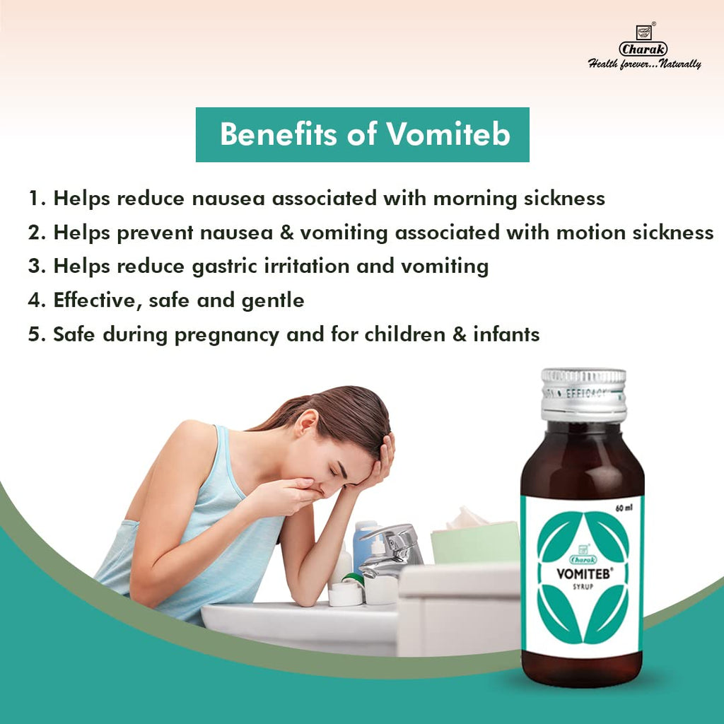 Charak Vomiteb Syrup 100 ml