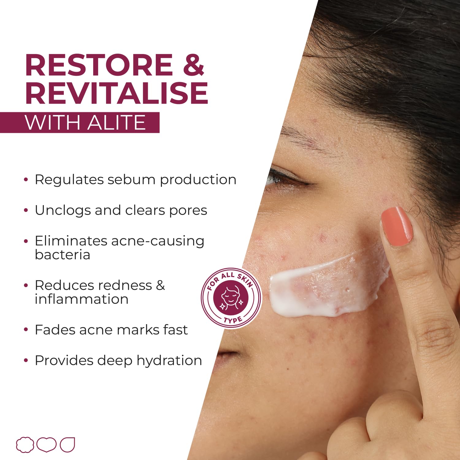 2 X Leeford Alite Spots Reduction Foot Cream 15g