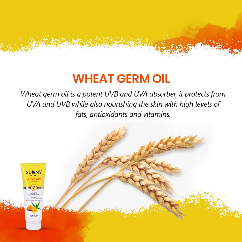 Bakson's Sunny Herbals Sun Care SPF 30 Skin Care Cream 100gm