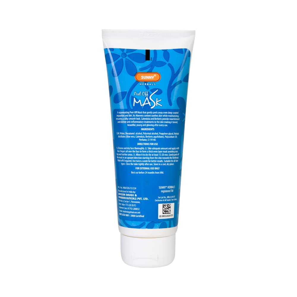 Bakson's Sunny Herbals Peel Off Mask 100gm