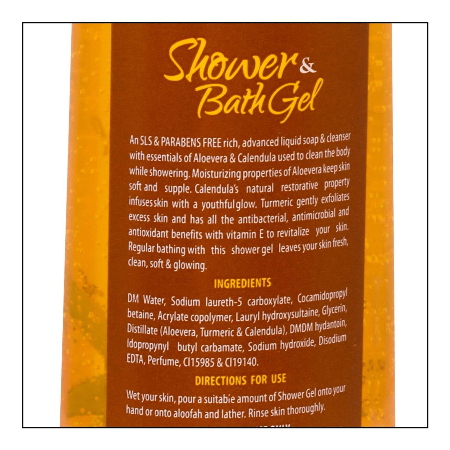 Bakson's Sunny Herbals Shower & Bath Skin Care Gel 270ml