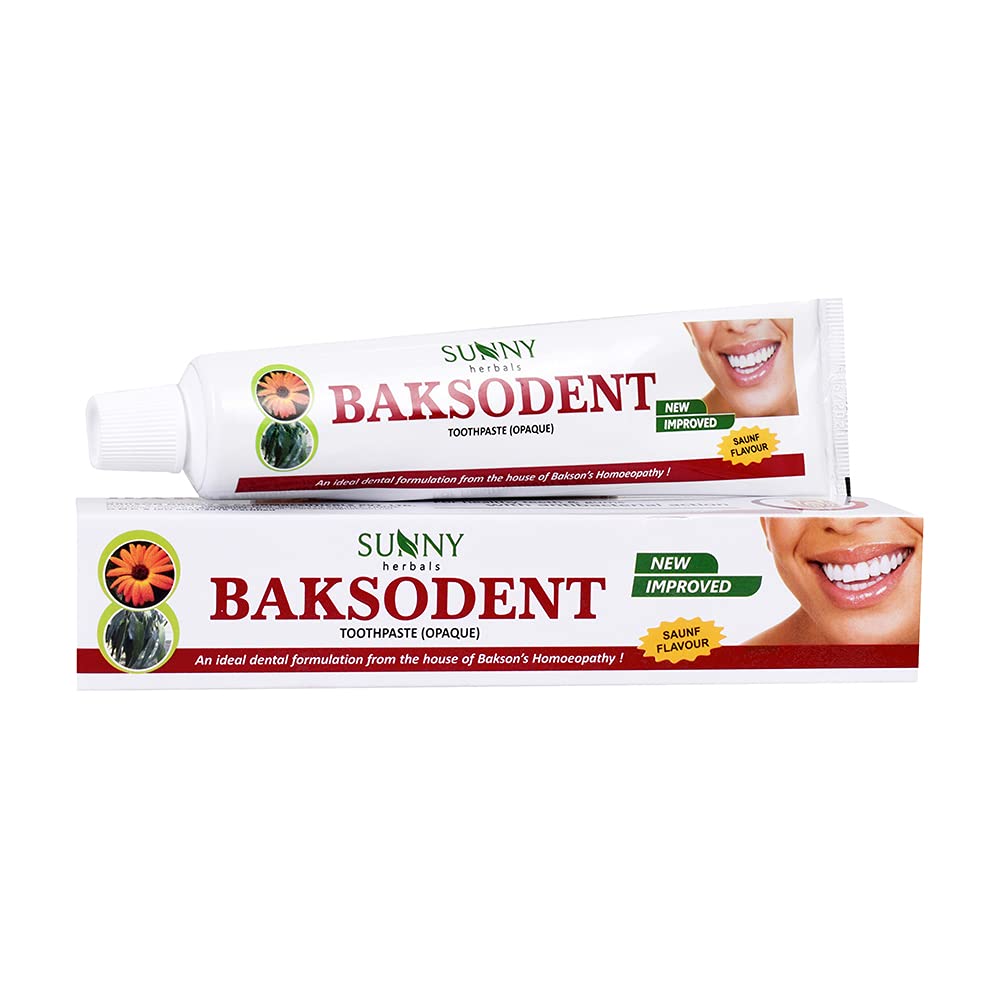 Bakson's Sunny Herbals Baksodent Toothpaste Opaque 100G