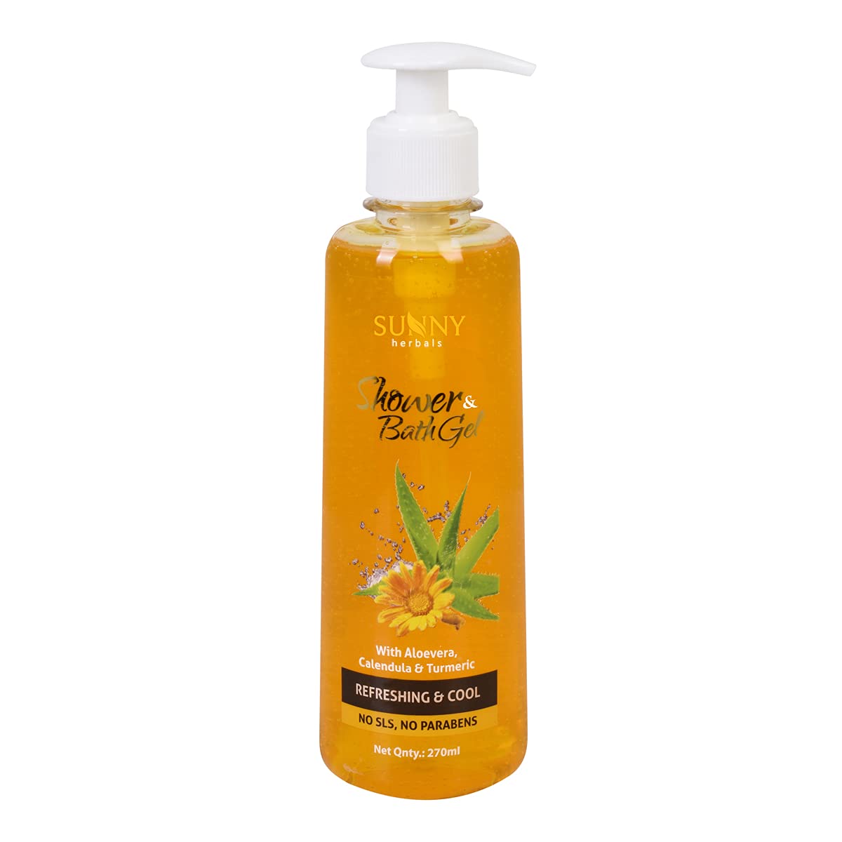 Bakson's Sunny Herbals Shower & Bath Skin Care Gel 270ml