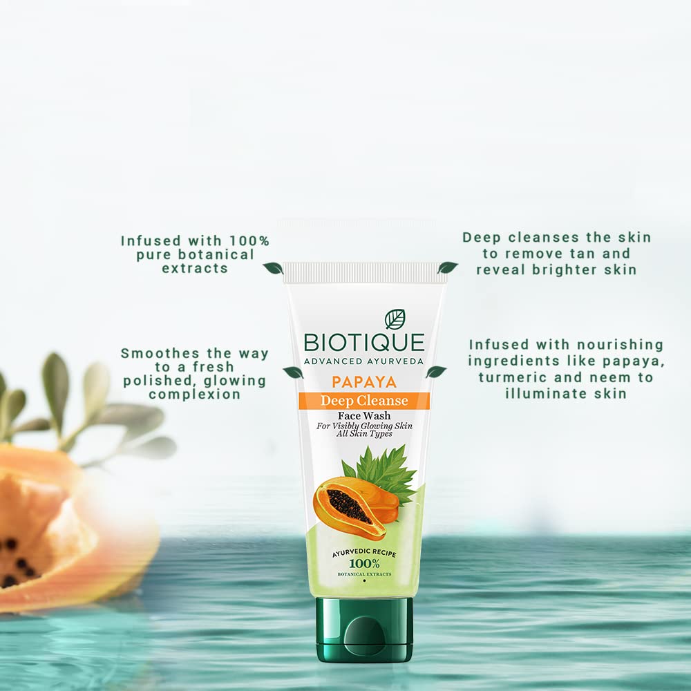 Biotique Papaya Deep Cleanse,Honey Gel