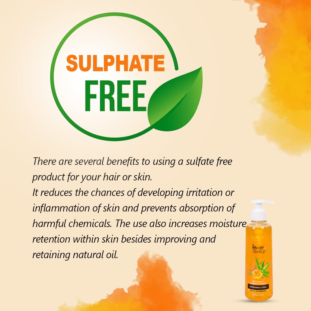 Bakson's Sunny Herbals Shower & Bath Skin Care Gel 270ml