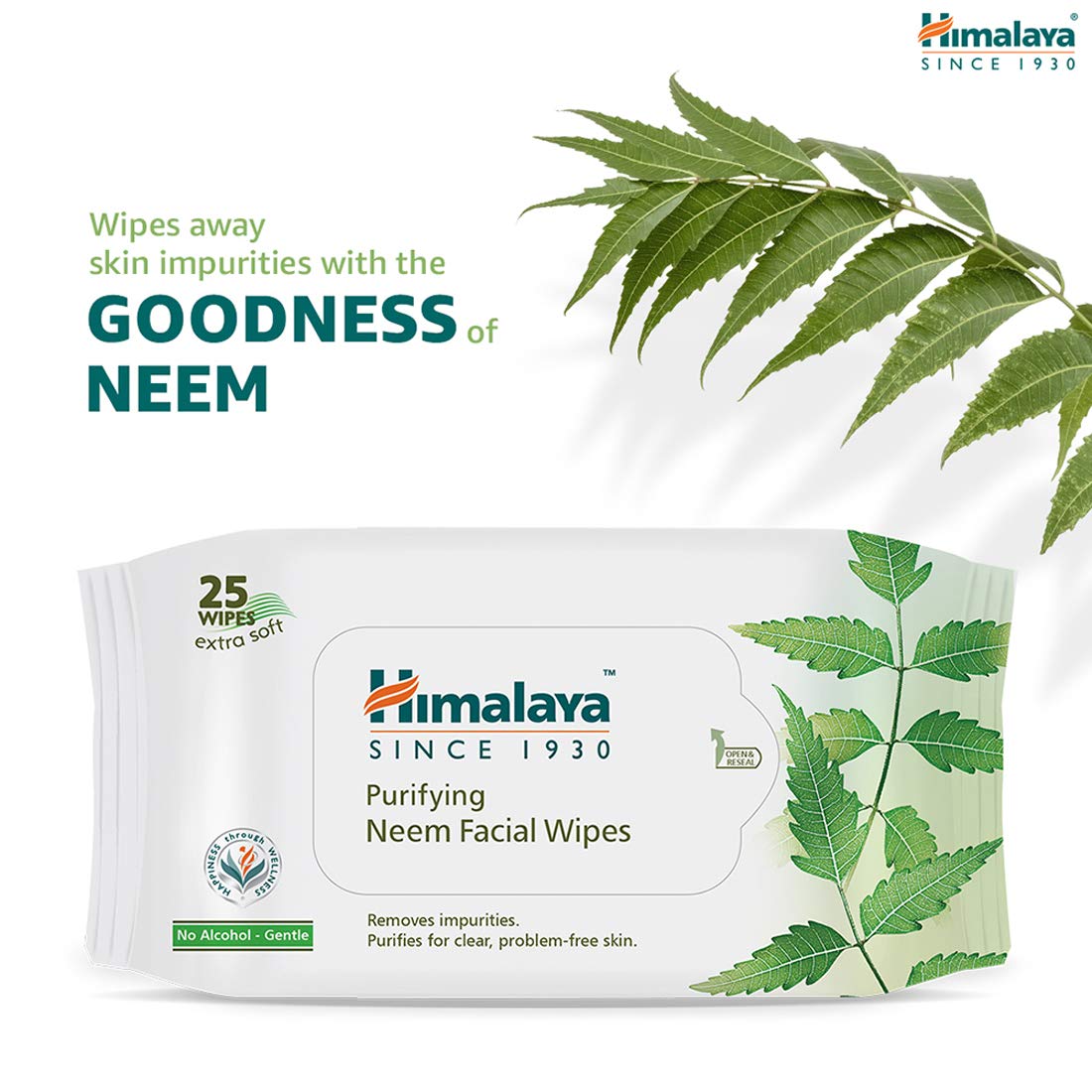 Himalaya Purifying Neem Facial Wipes