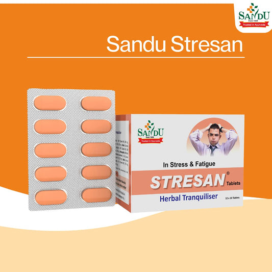 Sandu Ayurvedische Stresan-Tabletten