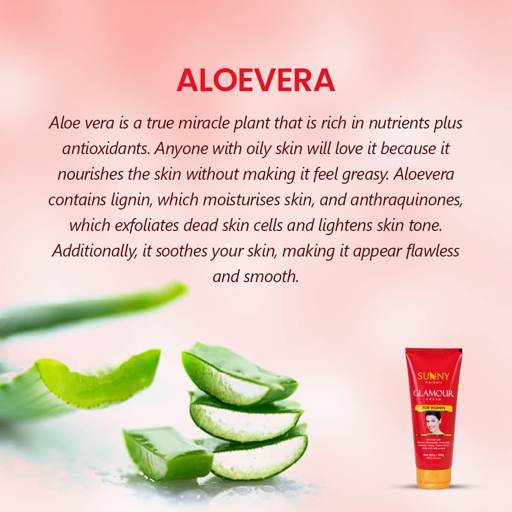 Bakson's Sunny Herbals Glamour Skin Care Cream 100gm