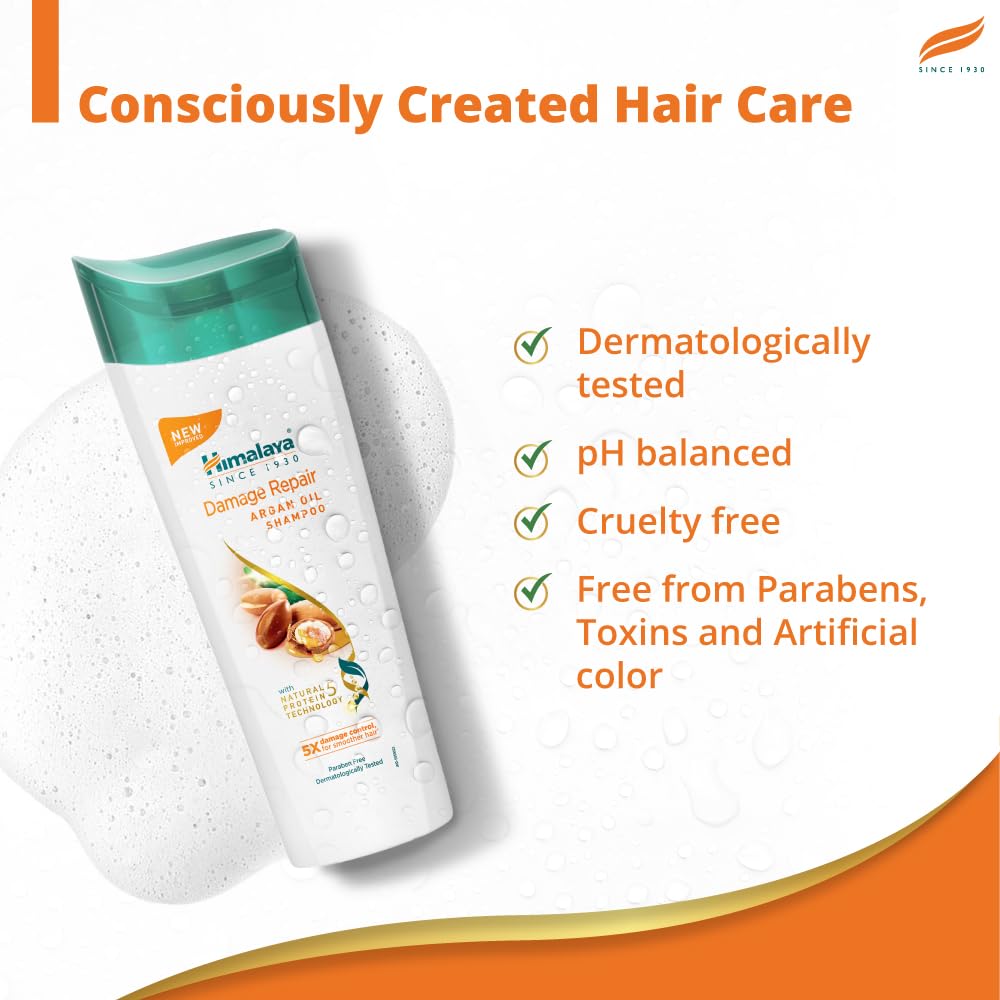 Himalaya Herbals Damage Repair Argan Oil Hair Shampoo