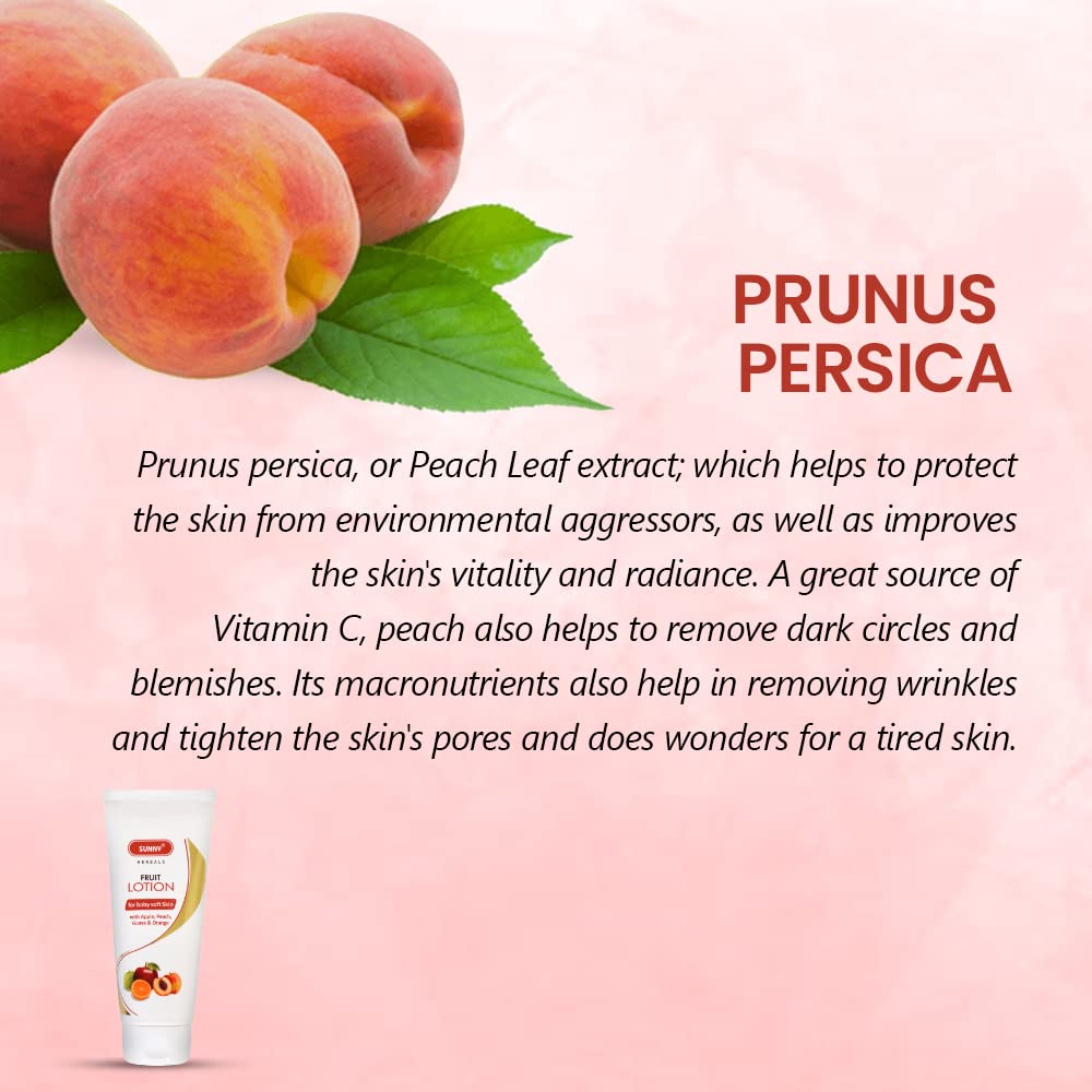 Bakson's Sunny Herbals Fruit with Apple & Orange Lotion 100ml