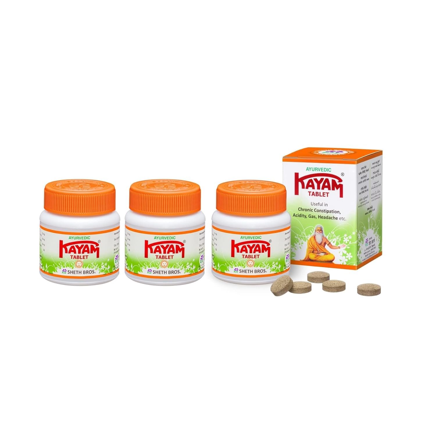 Seth Brothers Kayam Ayurvedic Tablets
