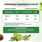 Himalayan Organics Zinc With Vitamin C Vegetarian 120 Tablets