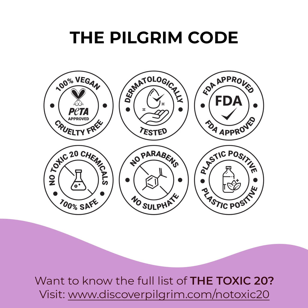 Pilgrim Cosmetics Squalane Blueberry Lip Scrub 8gm