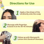 Mamaearth Lemon Anti-Dandruff Hair Oil 100ml
