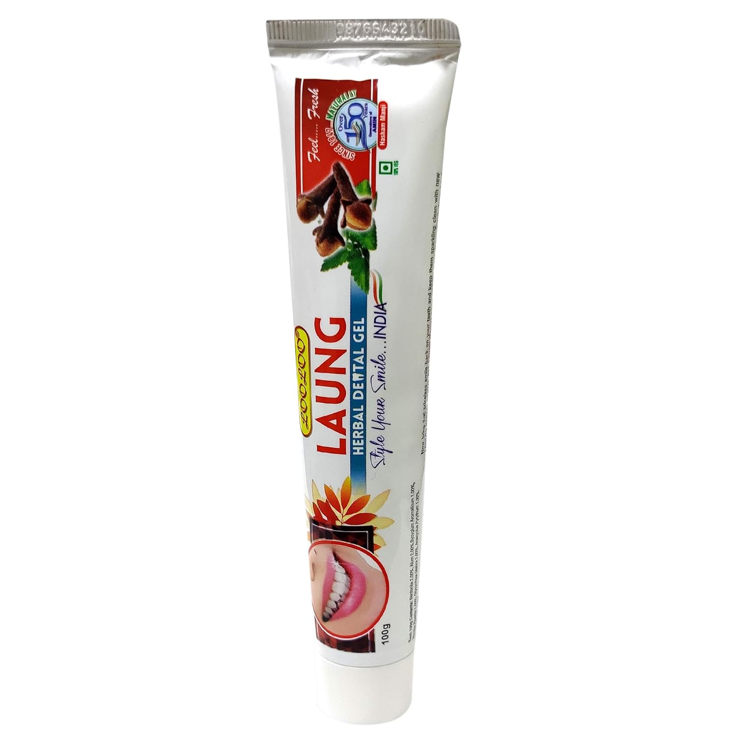 Looloo Ayurvedic Neem & Laung Herbal Dental Toothpaste Gel