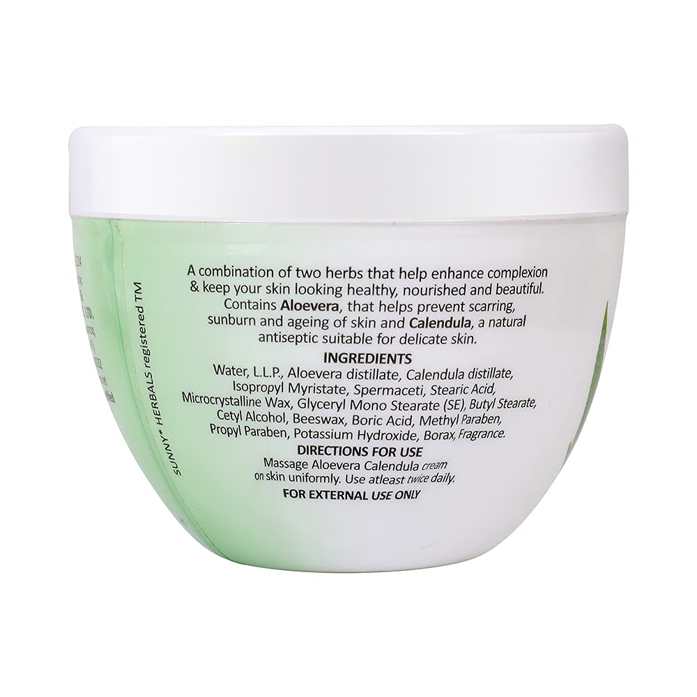Bakson's Sunny Herbals Aloevera Calendula With All Purpose Skin Care Cream