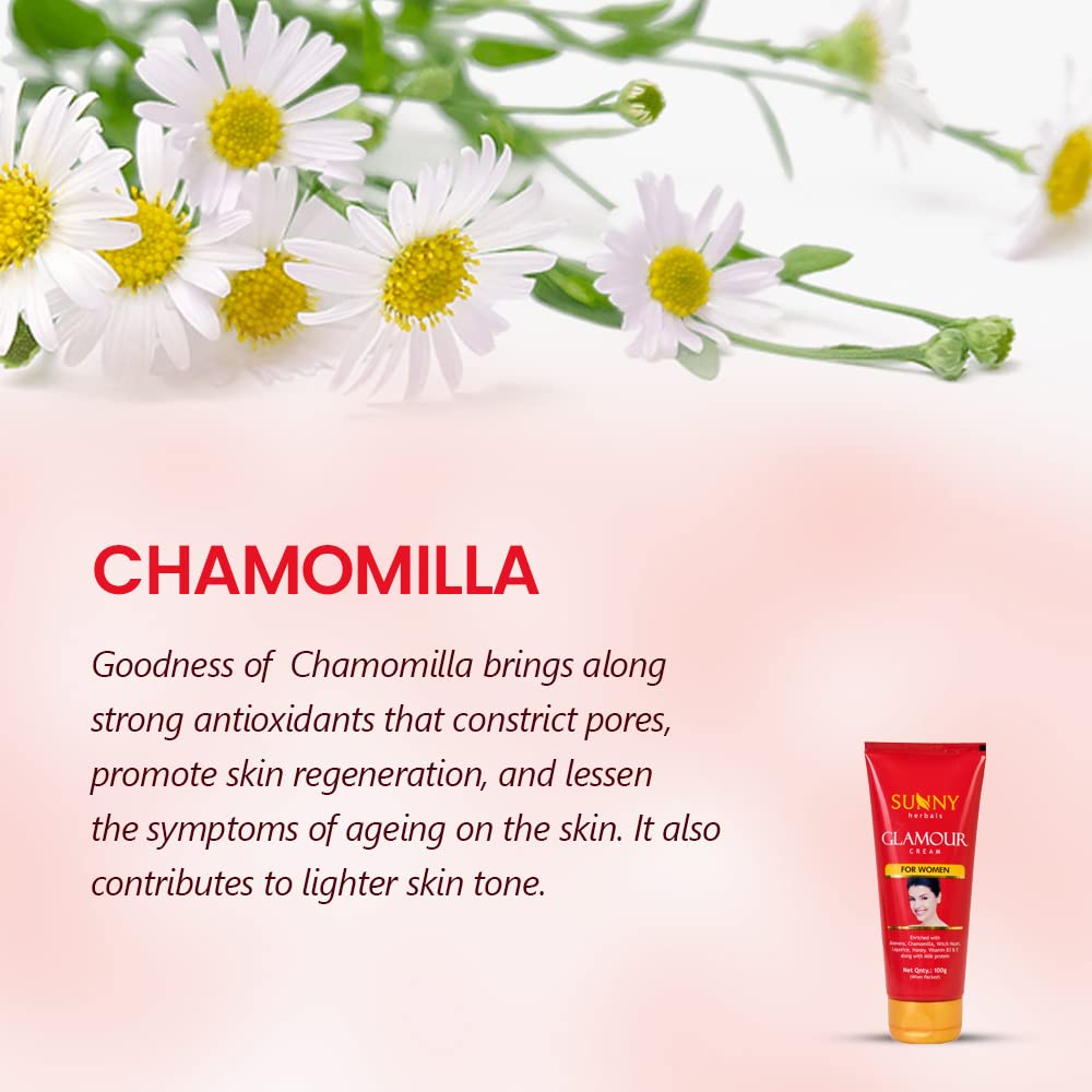 Bakson's Sunny Herbals Glamour Skin Care Cream 100gm