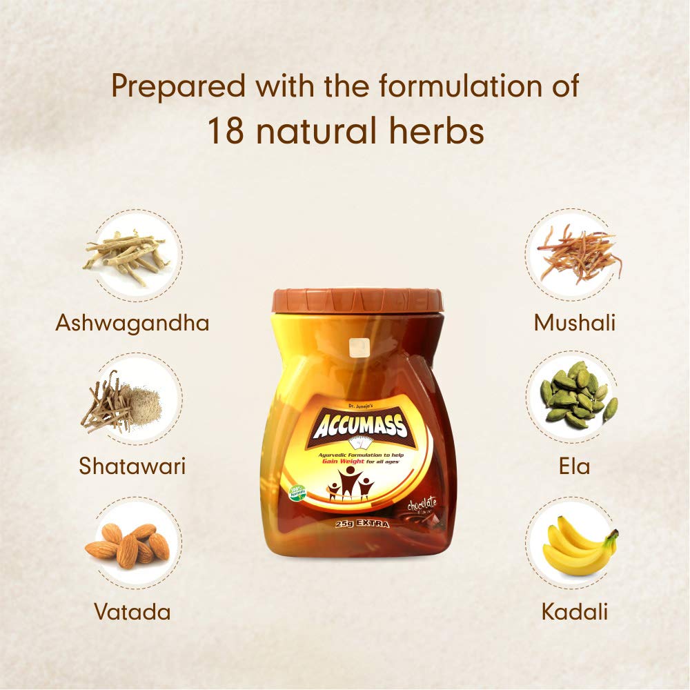 Divisa Herbal Care Ayurvedic Accumass Granules Powder 525 Gm