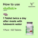 Vedistry Ayurvedic Shallaki+ 60 Tablets