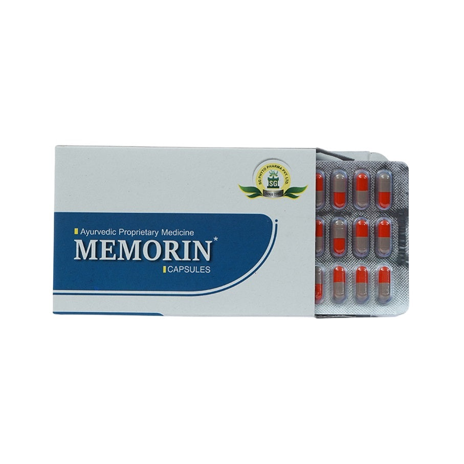 SG Phyto Pharma Ayurvedic Memorin Capsule & Syrup