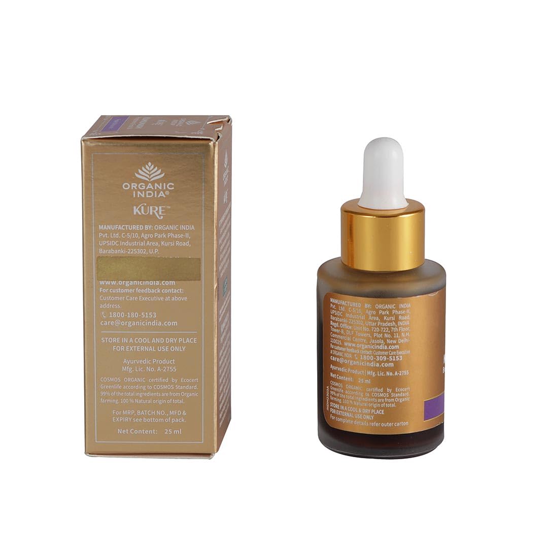 Organic India Facial Serum Kumkumadhi Oil 25ml