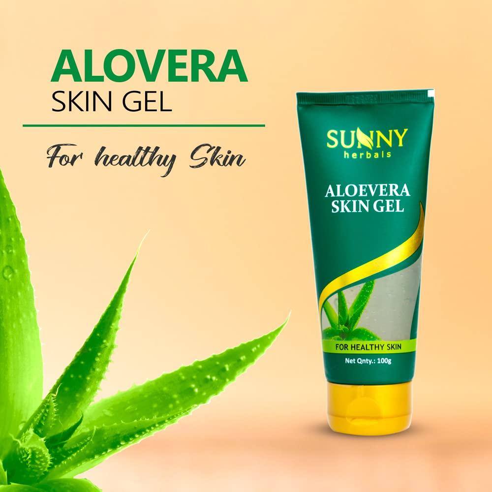 Bakson's Sunny Herbals Aloe Vera Skin Skin Care Gel 100gm