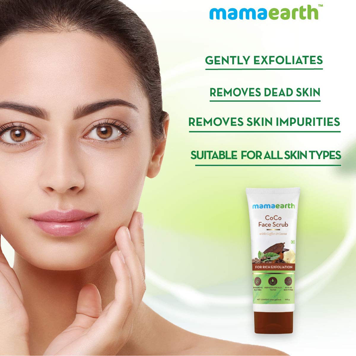 Mamaearth CoCo Face Scrub 100g